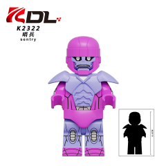 KDL850 Sentry Mini Figures Juguetes Mini Toys Building Blocks Sets Toys For Kids