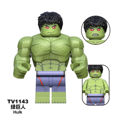 TV6216-6218  Marvel Super Heroes Movie Red Hulk Captain America Ruth Winter Soldier Mini Figures Collect Plastic Building Blocks Children Gift Toys