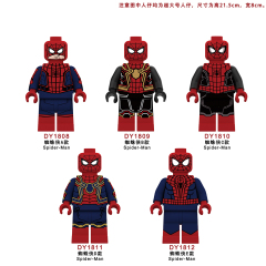 DY1808-1812 Marvel superhero Spider-Man Big figures juguetes toys building blocks sets Toys for kids
