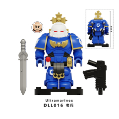 DLL016-DLL021 Ultramarines Decoration Assembly Plastic Building Block Boys Kids Gift Toys
