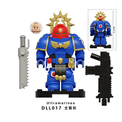 DLL016-DLL021 Ultramarines Decoration Assembly Plastic Building Block Boys Kids Gift Toys