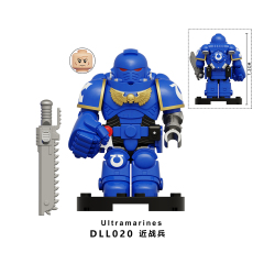 DLL016-DLL021 Ultramarines Decoration Assembly Plastic Building Block Boys Kids Gift Toys