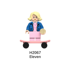 HZ6010 Stranger Things JoyceBers WillByers Eleven Lucas Sinclair Dustin Mike Chief Jim Hopper Demogorgon Mini Collect  Children  Educational Building Blocks Kids  Gift Toys