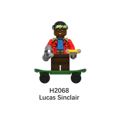 HZ6010 Stranger Things JoyceBers WillByers Eleven Lucas Sinclair Dustin Mike Chief Jim Hopper Demogorgon Mini Collect  Children  Educational Building Blocks Kids  Gift Toys
