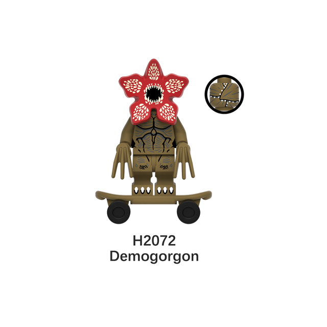 HZ6010 Stranger Things JoyceBers WillByers Eleven Lucas Sinclair Dustin Mike Chief Jim Hopper Demogorgon Mini Collect  Children  Educational Building Blocks Kids  Gift Toys