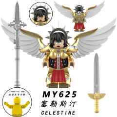 MY621-MY625 Seraphim Geminae Superia Celestion Imagifier Celestine Gift Collection Character Mini Figures Juguetes DIY Building Block Sets Kids Toys for Children