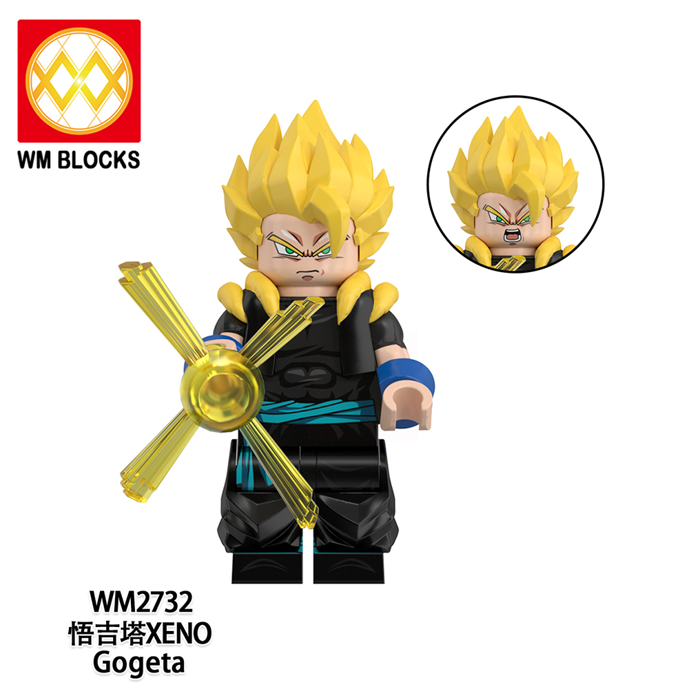 WM6185 Devil Buu Bardock Gogeta Mira Broly Amzu Vegetto Devil Demigra Mini Figures Building Blocks Dragon Ball Z Plastic Bricks Kids Gift Toys
