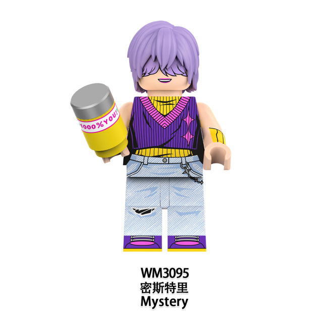 WM6230 Baby Romance Jinu Abs Mystery  Mini Figures Building Blocks Plastic Bricks Kids Gift Toys
