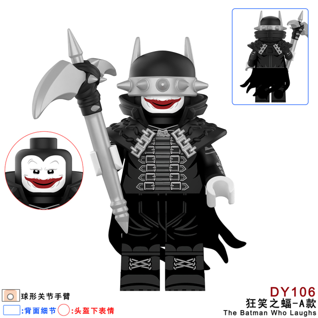 DY106-DY111 DC Marvel superhero The Batman Who Laughs  mini figures juguetes mini toys building blocks sets Toys for kids