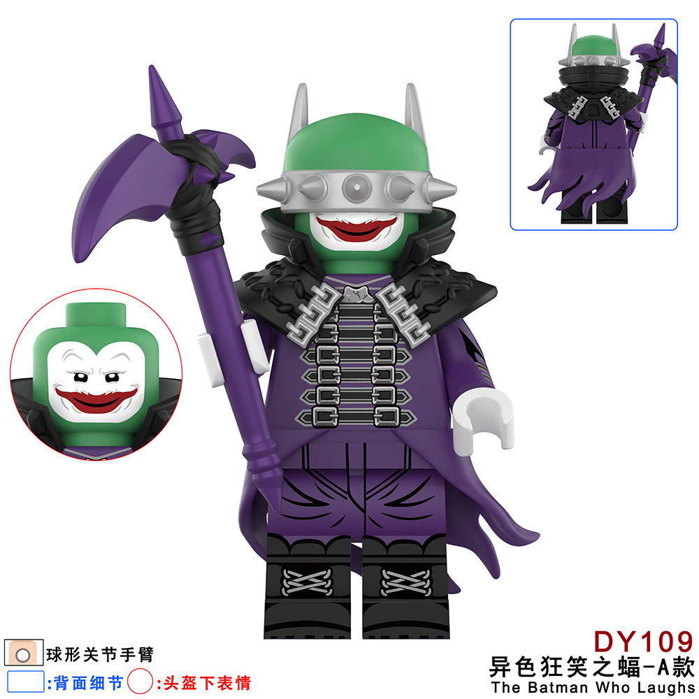 DY106-DY111 DC Marvel superhero The Batman Who Laughs  mini figures juguetes mini toys building blocks sets Toys for kids