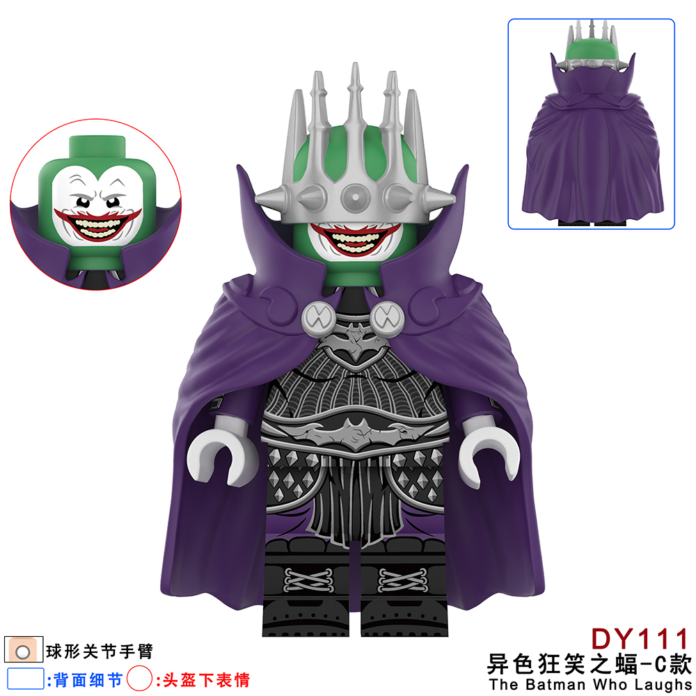 DY106-DY111 DC Marvel superhero The Batman Who Laughs  mini figures juguetes mini toys building blocks sets Toys for kids