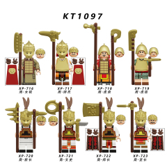 KT1097  Medieval Military  Shang and Zhou Dynasties Minifigs Juguetes Building Blocks Education  Kid Toys