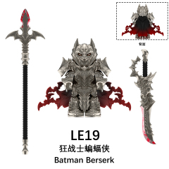 LE18-LE20 DC Marvel superhero Batman Berserk mini figures juguetes mini toys building blocks sets Toys for kids