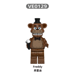 V1004 FNAF Bonnie Chica Freddy Foxy Springtrap Balloon Boy mini figures juguetes mini toys building blocks sets Toys for kids