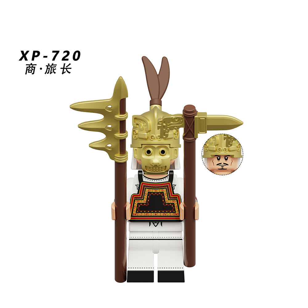 KT1097  Medieval Military  Shang and Zhou Dynasties Minifigs Juguetes Building Blocks Education  Kid Toys