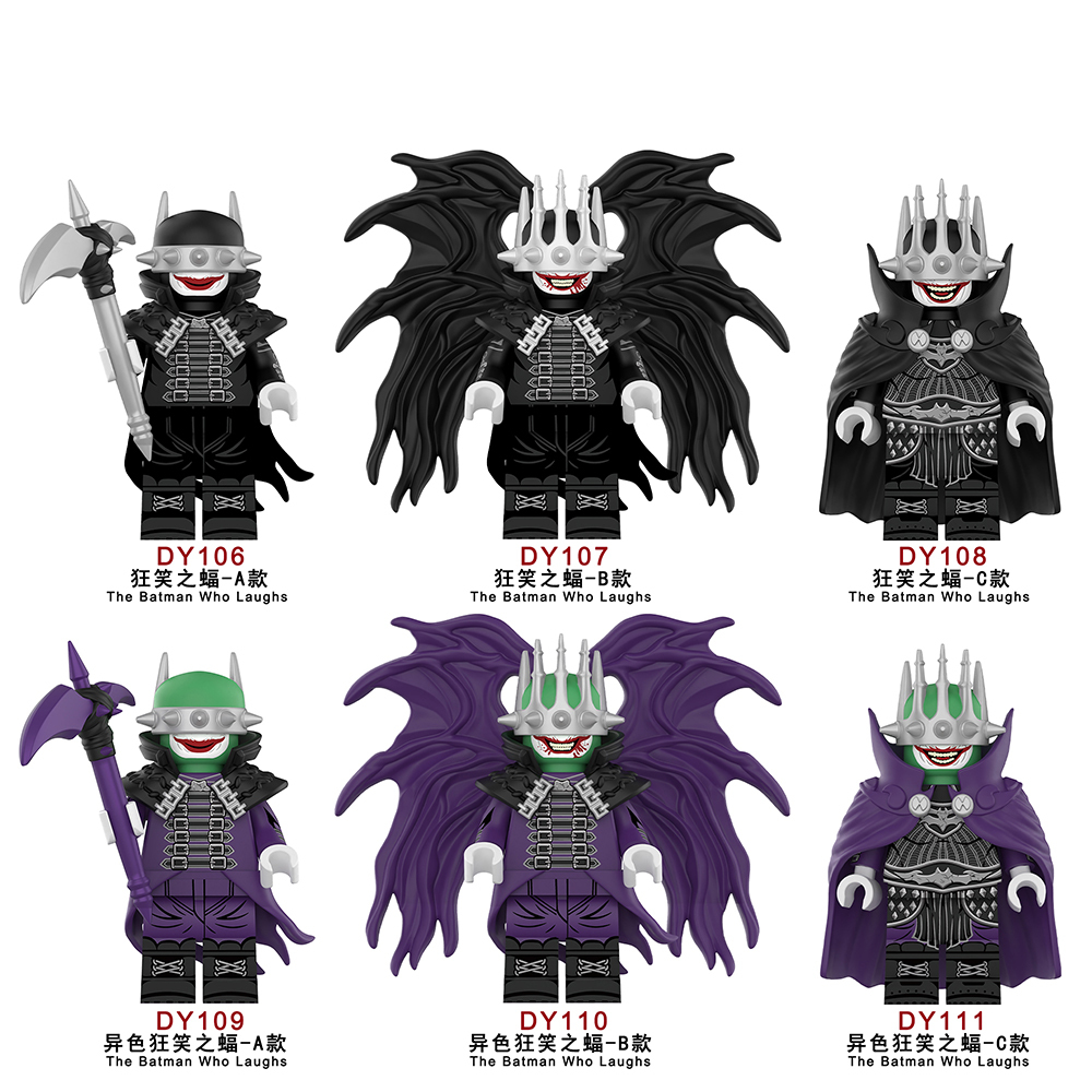 DY106-DY111 DC Marvel superhero The Batman Who Laughs  mini figures juguetes mini toys building blocks sets Toys for kids