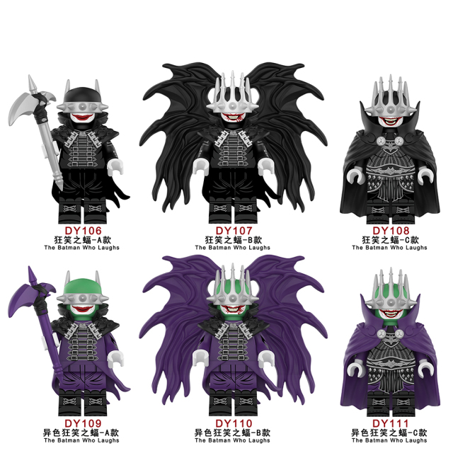 DY106-DY111 DC Marvel superhero The Batman Who Laughs  mini figures juguetes mini toys building blocks sets Toys for kids