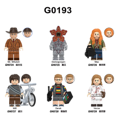 G0193 Stranger Things Season 1 Mini Collect  Children minifigures Educational Building Blocks Kids  Gift Toys