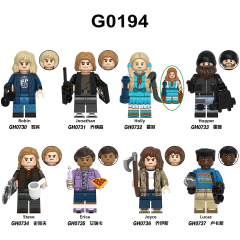 G0194 Stranger Things Season 1 Mini Collect  Children minifigures Educational Building Blocks Kids  Gift Toys