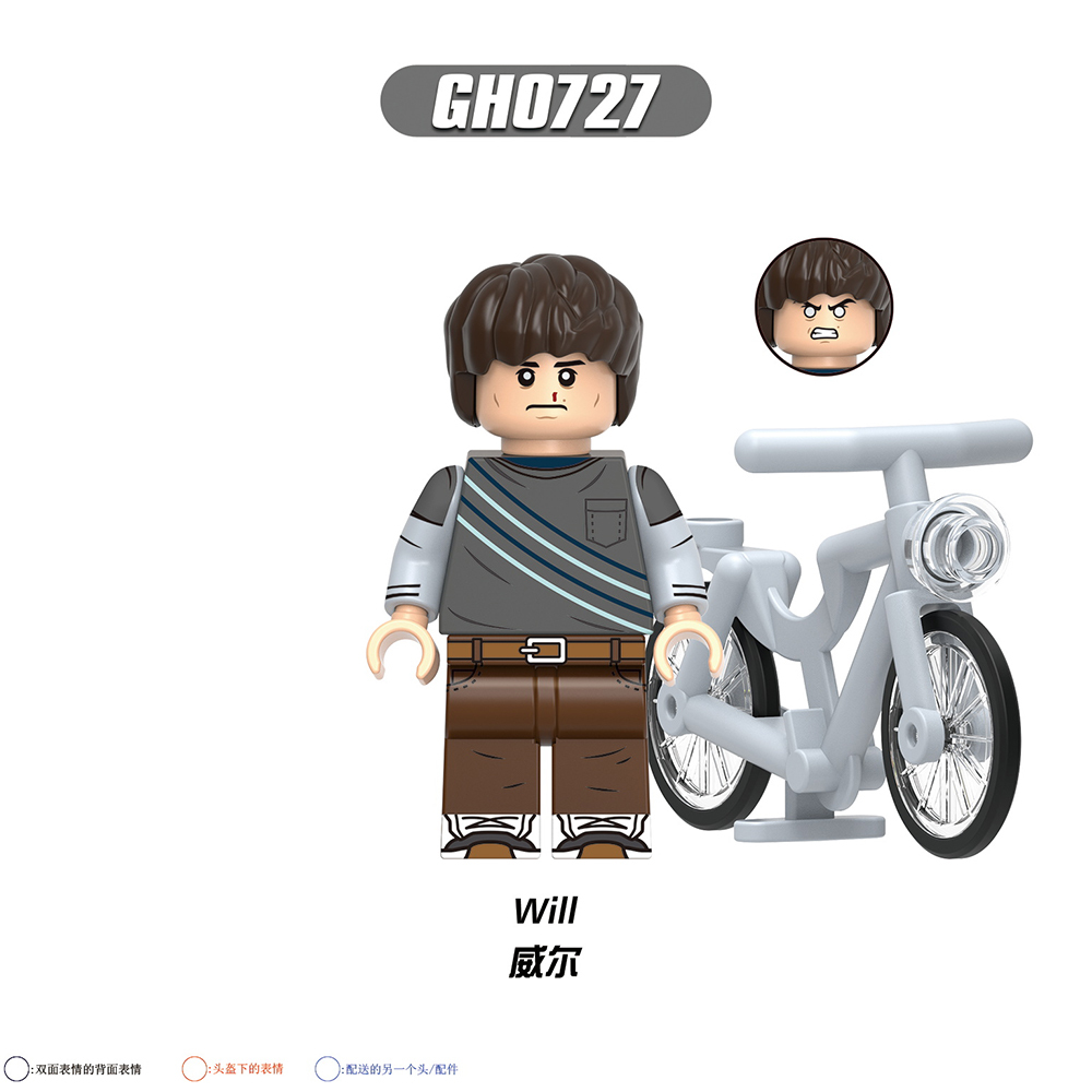 G0193 Stranger Things Season 1 Mini Collect  Children minifigures Educational Building Blocks Kids  Gift Toys