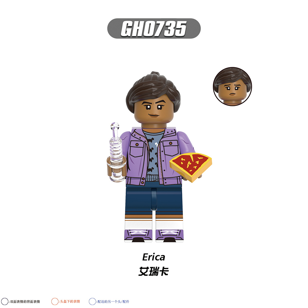 G0194 Stranger Things Season 1 Mini Collect  Children minifigures Educational Building Blocks Kids  Gift Toys