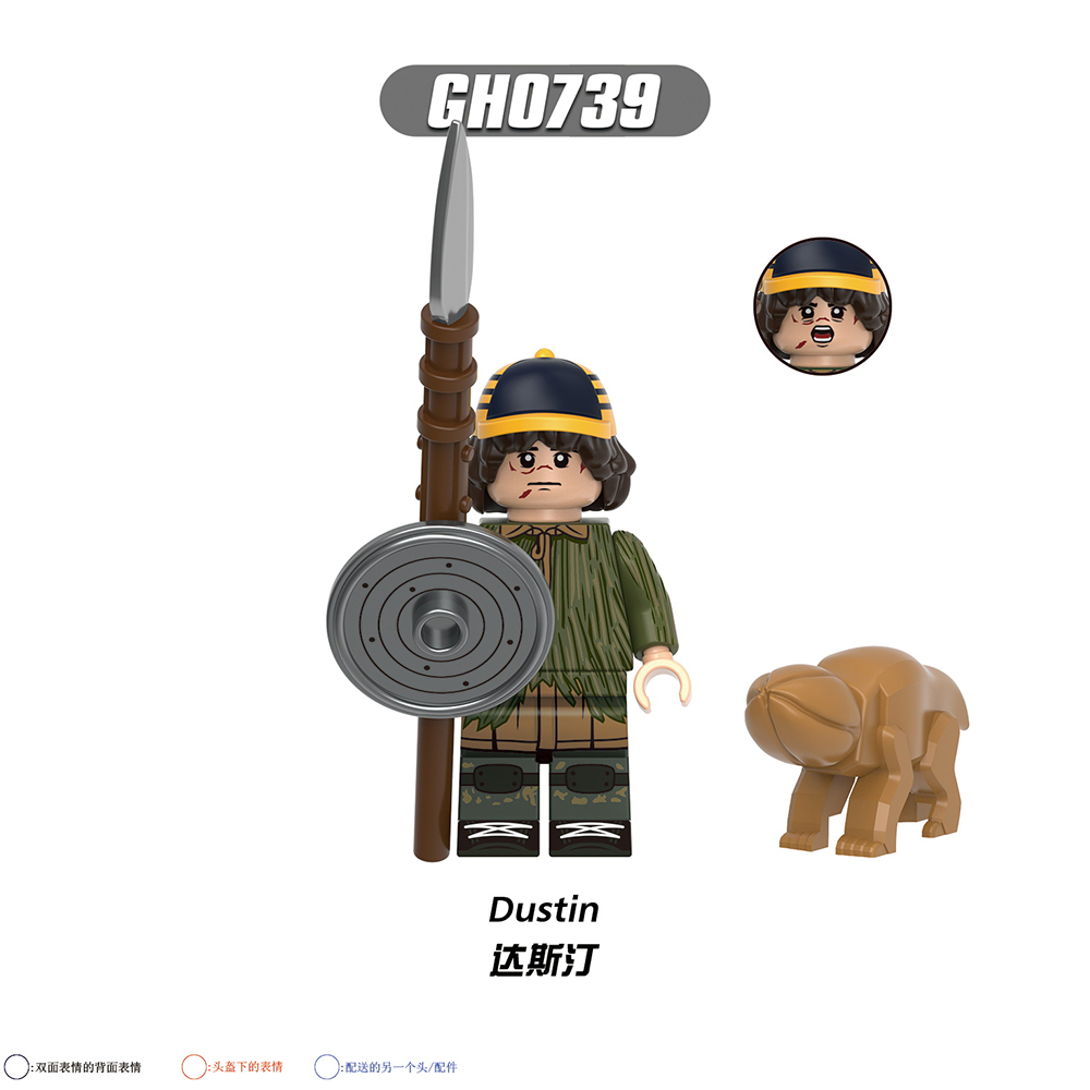 G0195 Stranger Things Season 1 Mini Collect  Children minifigures Educational Building Blocks Kids  Gift Toys