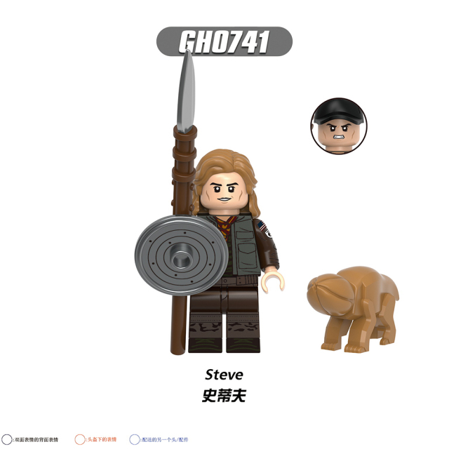 G0195 Stranger Things Season 1 Mini Collect  Children minifigures Educational Building Blocks Kids  Gift Toys
