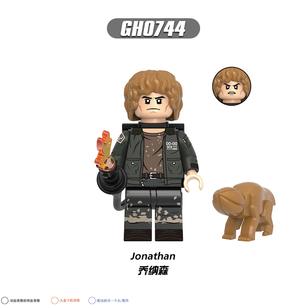 G0195 Stranger Things Season 1 Mini Collect  Children minifigures Educational Building Blocks Kids  Gift Toys