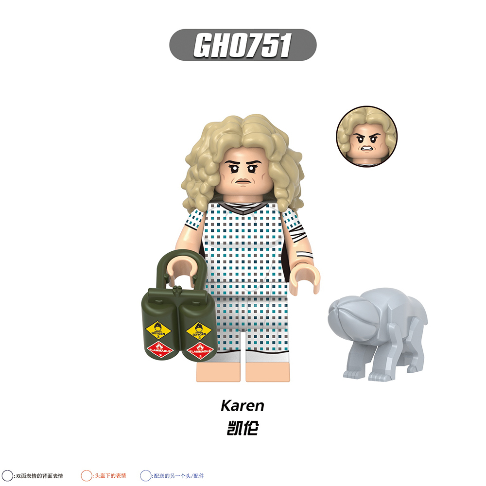 G0196 Stranger Things Season 1 Mini Collect  Children minifigures Educational Building Blocks Kids  Gift Toys