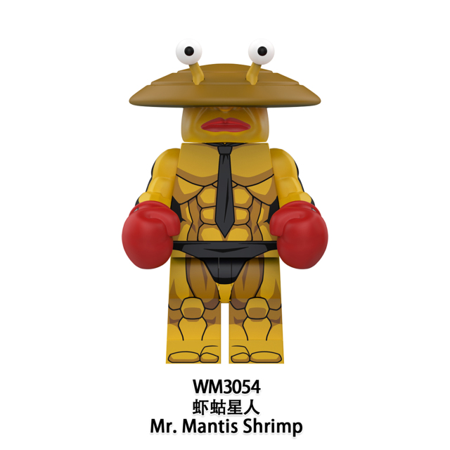 WM6224 DAN DA DAN Shiratori Aira Ayase Momo Enjoji Jin Mini Figures Building Blocks Plastic Bricks Kids Gift Toys