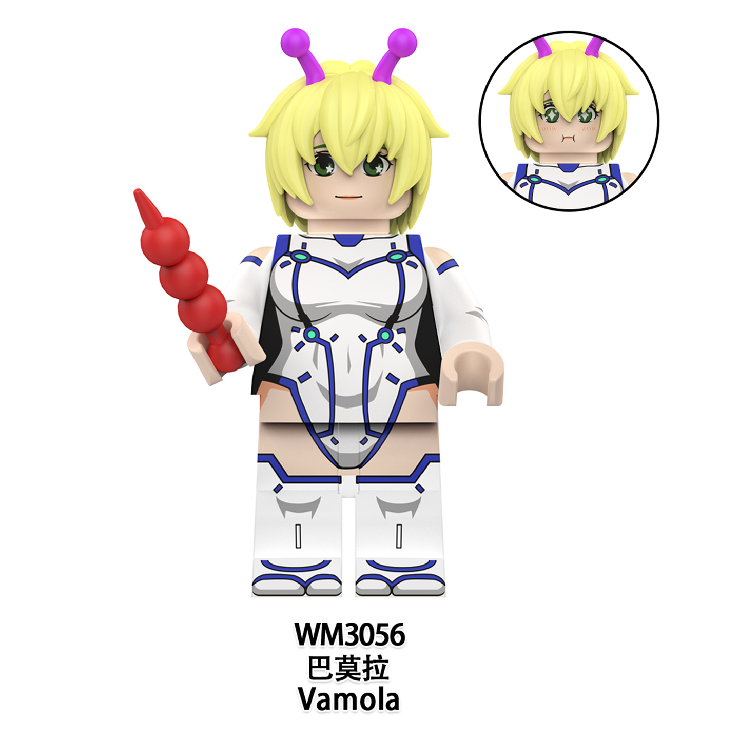 WM6224 DAN DA DAN Shiratori Aira Ayase Momo Enjoji Jin Mini Figures Building Blocks Plastic Bricks Kids Gift Toys