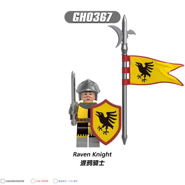 G0149 G0155  Medieval Military  Knight Minifigs Juguetes Building Blocks Education  Kid Toys