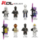 KDL859 Star Wars Commander Robot Clone Trooper Pilot Mini Plastic Building Blocks Kids Gift Toys