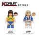 KT1080  Soccer Football Cheerleader Juguetes Children Building Block Sets Kids Toys