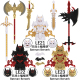 LE21-LE23 Batman Berserk Marvel superhero mini figures juguetes mini toys building blocks sets Toys for kids