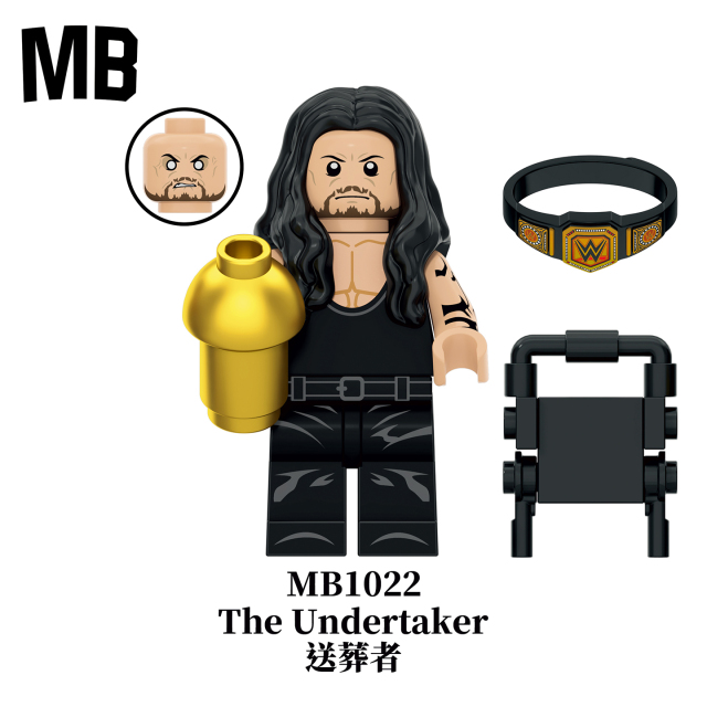 MB1020-1024 WWE The Rock John Cena Mini  figures juguetes building blocks sets Toys for kids