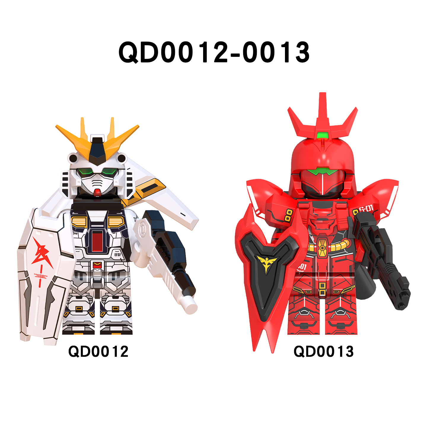 QD0012-0013 Mini  figures juguetes building blocks sets Toys for kids