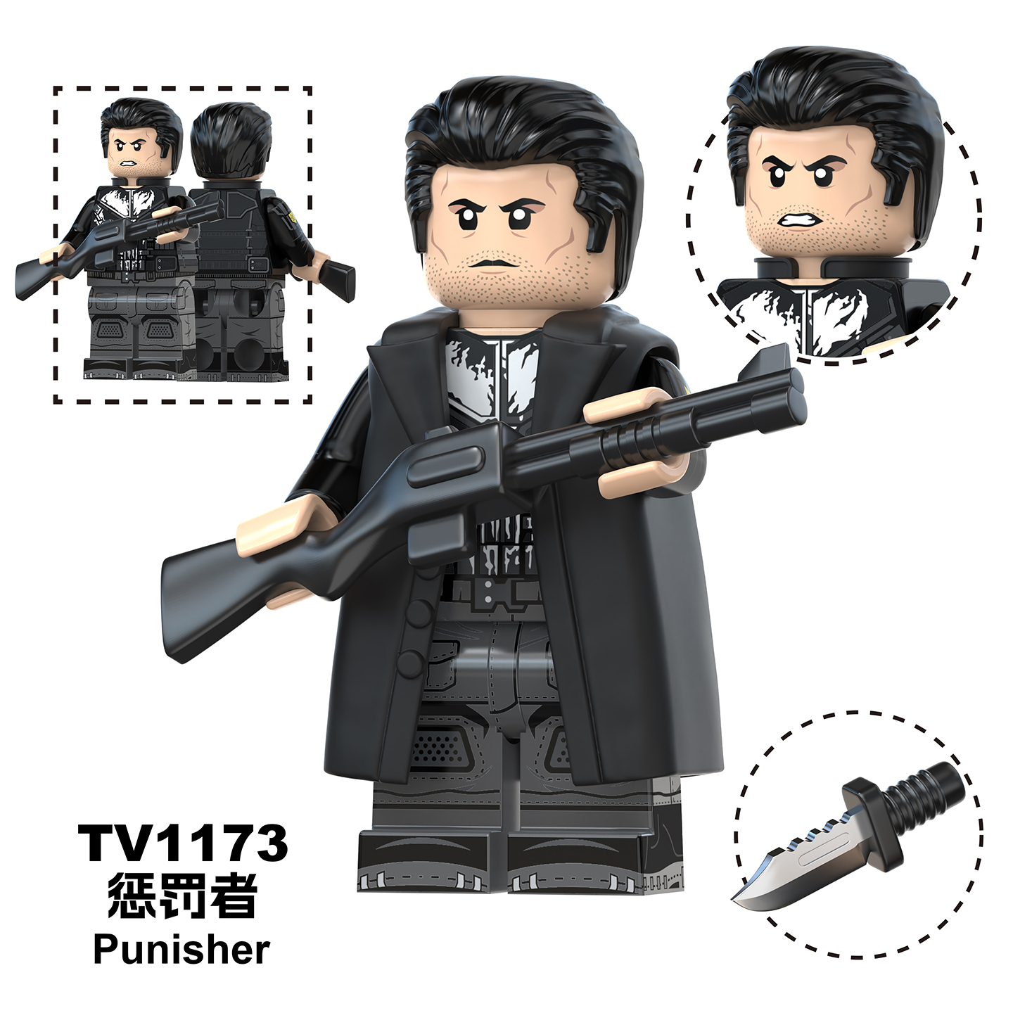 TV6221-6223  Marvel Super Heroes Movie  Mini Figures Collect Plastic Building Blocks Children Gift Toys