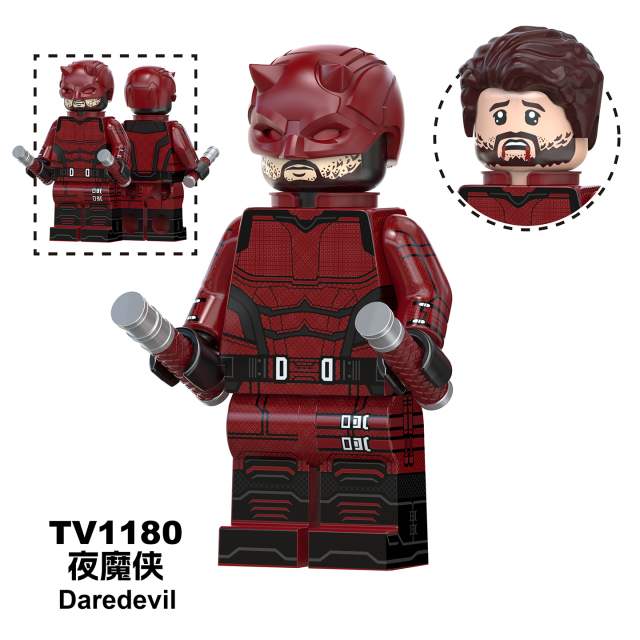 TV6221-6223  Marvel Super Heroes Movie  Mini Figures Collect Plastic Building Blocks Children Gift Toys