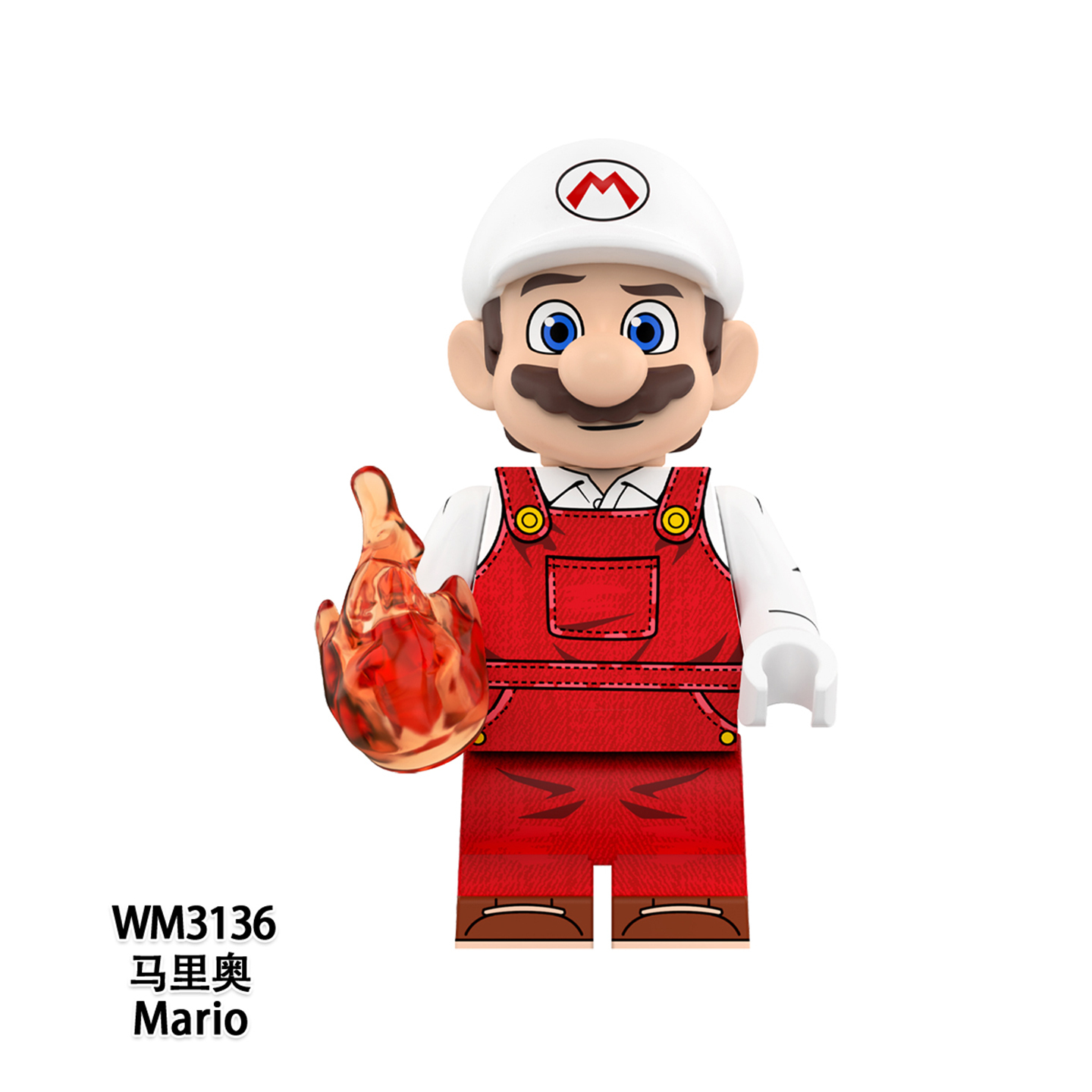 WM6235 Super Mario Kinopio Luigi Koopa Wario Princess Peach Yoshi Waluigi mini figures juguetes mini toys building blocks sets Toys for kids