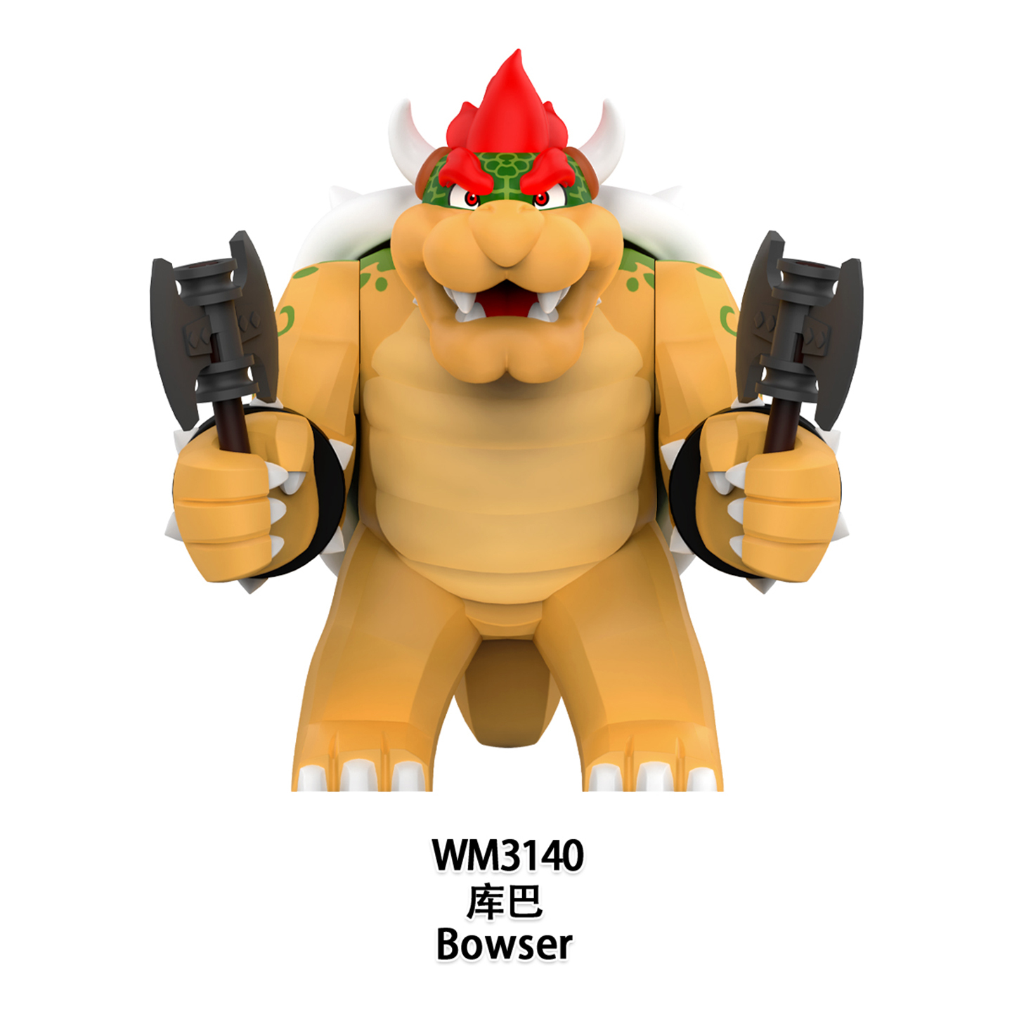 WM6235 Super Mario Kinopio Luigi Koopa Wario Princess Peach Yoshi Waluigi mini figures juguetes mini toys building blocks sets Toys for kids