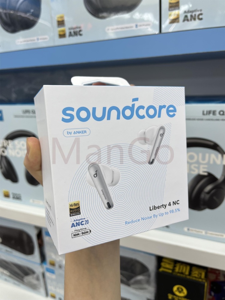 Soundcore Liberty4NC声阔985降噪舱无线降噪蓝牙耳机安克A3947