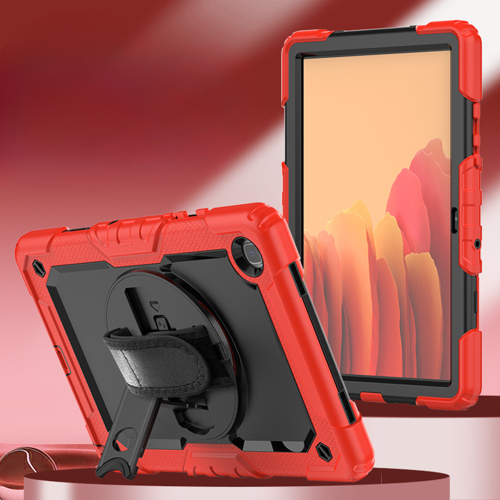 Suitable for Samsung A9plus tablet S9+ protective cover protective shell anti-fall bracket 2024S6lite silicone P620