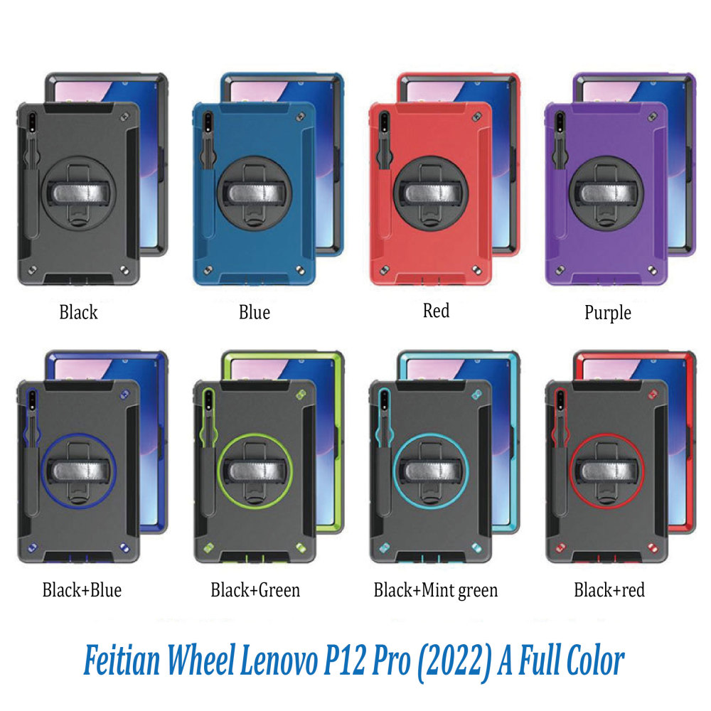 2024 suitable for ipad protective case air6 Samsung Lenovo three-proof anti-fall handheld pen slot tablet protective case