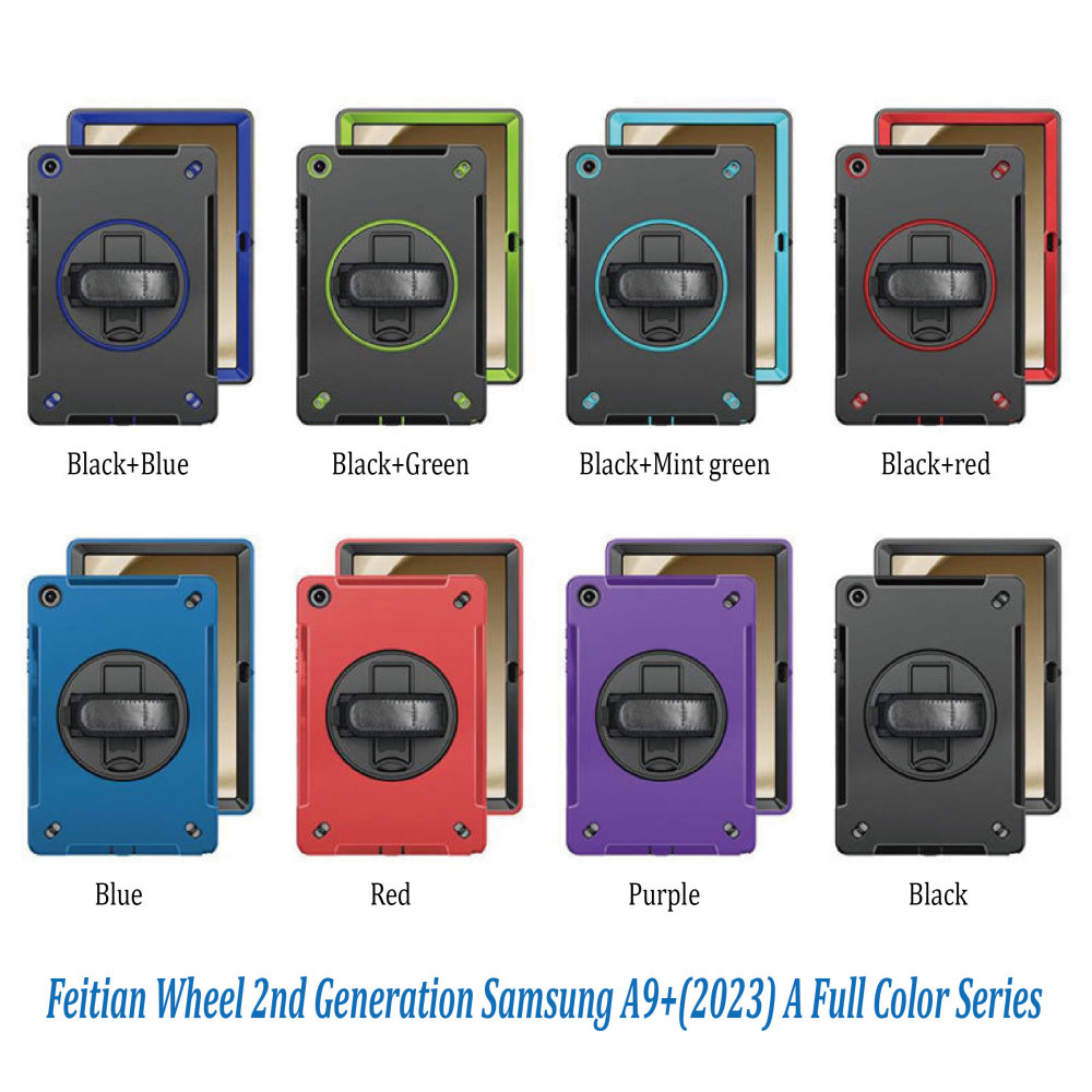 2024 suitable for ipad protective case air6 Samsung Lenovo three-proof anti-fall handheld pen slot tablet protective case