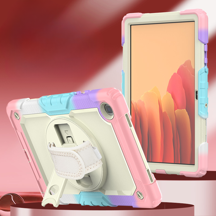 Suitable for Samsung A9plus tablet S9+ protective cover protective shell anti-fall bracket 2024S6lite silicone P620