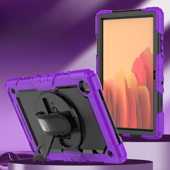 Suitable for Samsung A9plus tablet S9+ protective cover protective shell anti-fall bracket 2024S6lite silicone P620