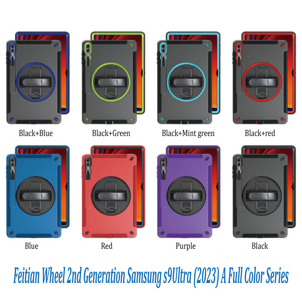 2024 suitable for ipad protective case air6 Samsung Lenovo three-proof anti-fall handheld pen slot tablet protective case
