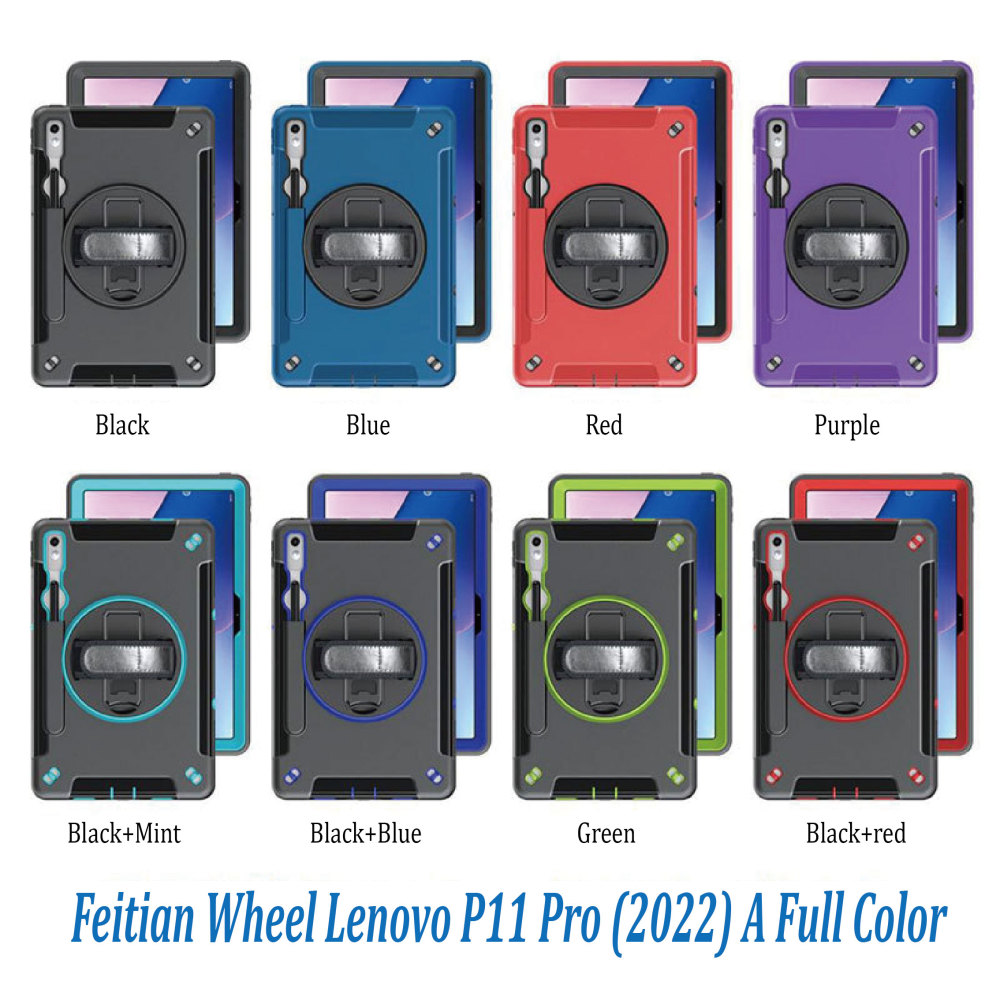 2024 suitable for ipad protective case air6 Samsung Lenovo three-proof anti-fall handheld pen slot tablet protective case