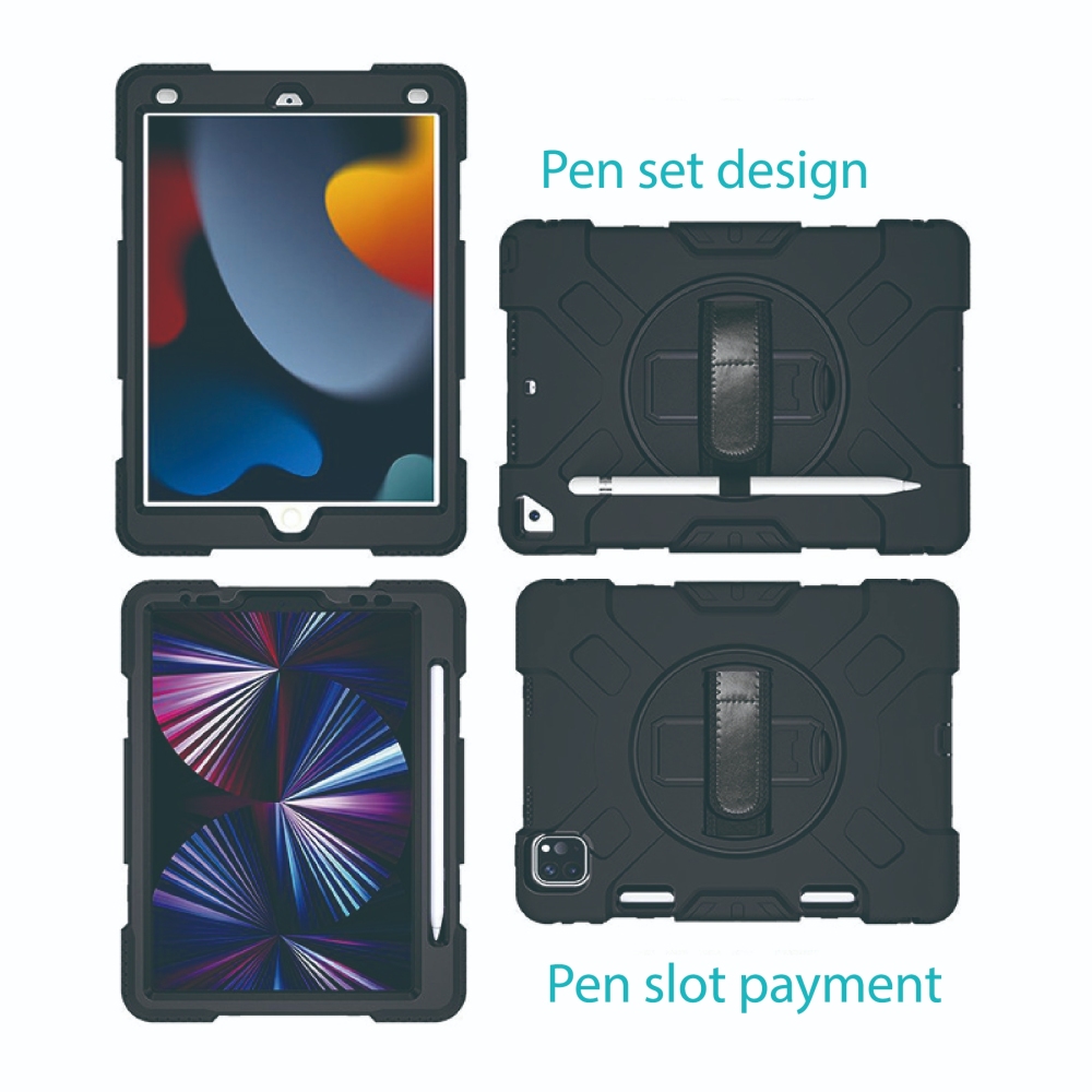 2024 suitable for iPad pro13 three-proof tablet protective case full-cover anti-fall shell air5 tablet protective case